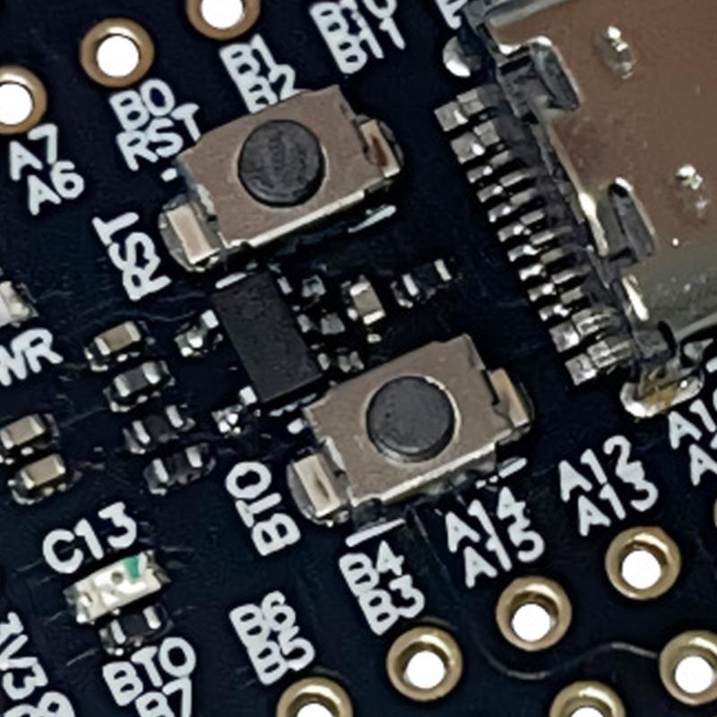 3 Stück ARM Cortex Mikrocontroller Boards STM32F103C8T6 Chip USB Typ C Programmierbereit