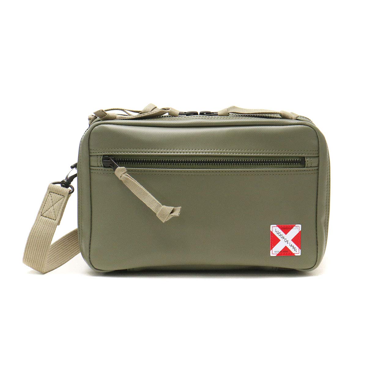

LUGGAGE LABEL LINER Shoulder Bag [Luggage Label] 951-09270 (Khaki) хакі