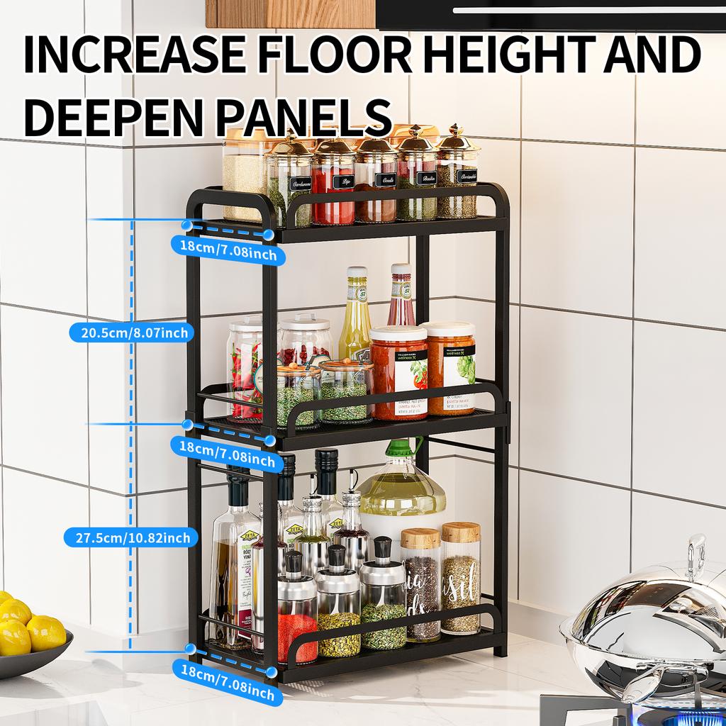 Door Type Iron Mesh Multifunctional Storage Rack
