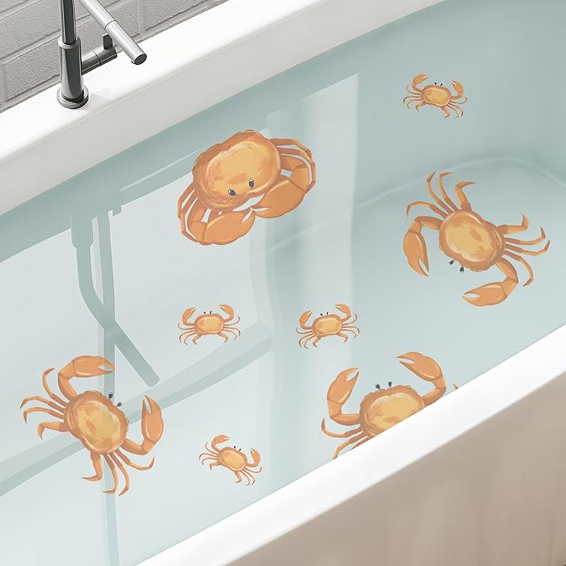 Lucky Koi And Floral Washbasin Sticker Self-Adhesive Waterproof Removable Bathroom Sticker, Wall Bathroom Sink Decal Home Decor