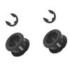 For Toyota Corolla Matrix 2003-2008 Shifter Cable Bushing 2PCS 33820-02370B PE Shift Arm Repair Kit Replacement Auto Parts