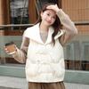 Vest women's winter design sense niche small man thickened vest vest cotton jacket jacket