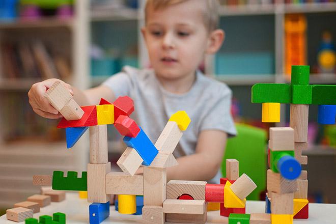 Polish Magnetic Wooden Blocks kooglo 50 pcs