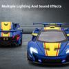 1/22 McLaren P1 GTR Modelo Coches Juguete Aleación Fundición a Presión Coche Deportivo 3 Puertas Que Se Pueden Abrir Sonido Luz Retroceso Modelo Decoración Festival Regalo