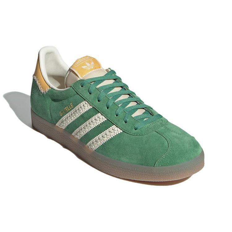 Adidas Gazelle Preloved Green Semi Spark Unisex Sneakers Cream-White IE3692
