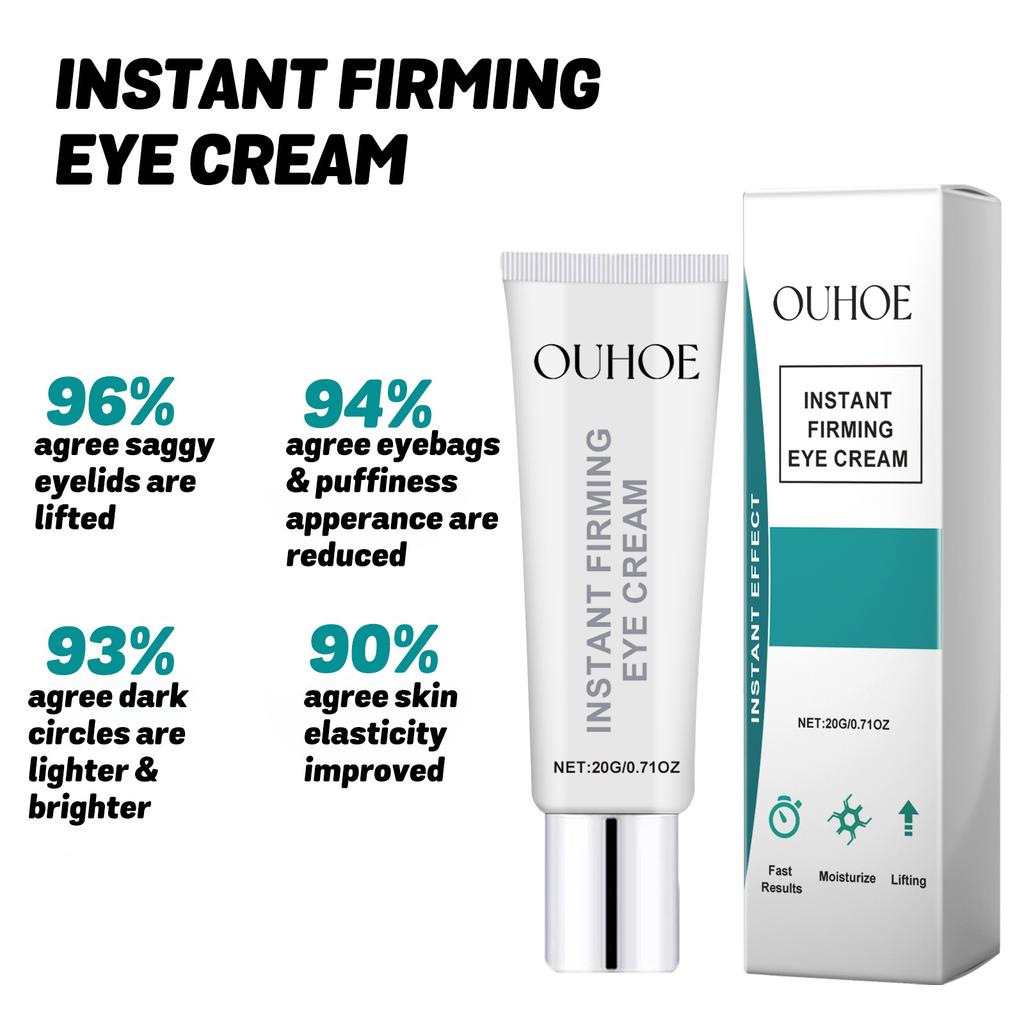 Firming Eye Cream Age Defying Fade Fine Lines Anti Dark Circle Eye Bags Puffiness Lifting Nourish Moisturizing Brighten Eye Care