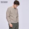 Mark Fairwhale Men's Textured Crew Neck Knit Sweater