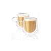 2er-Pack doppelwandige 275ml Glasbecher
