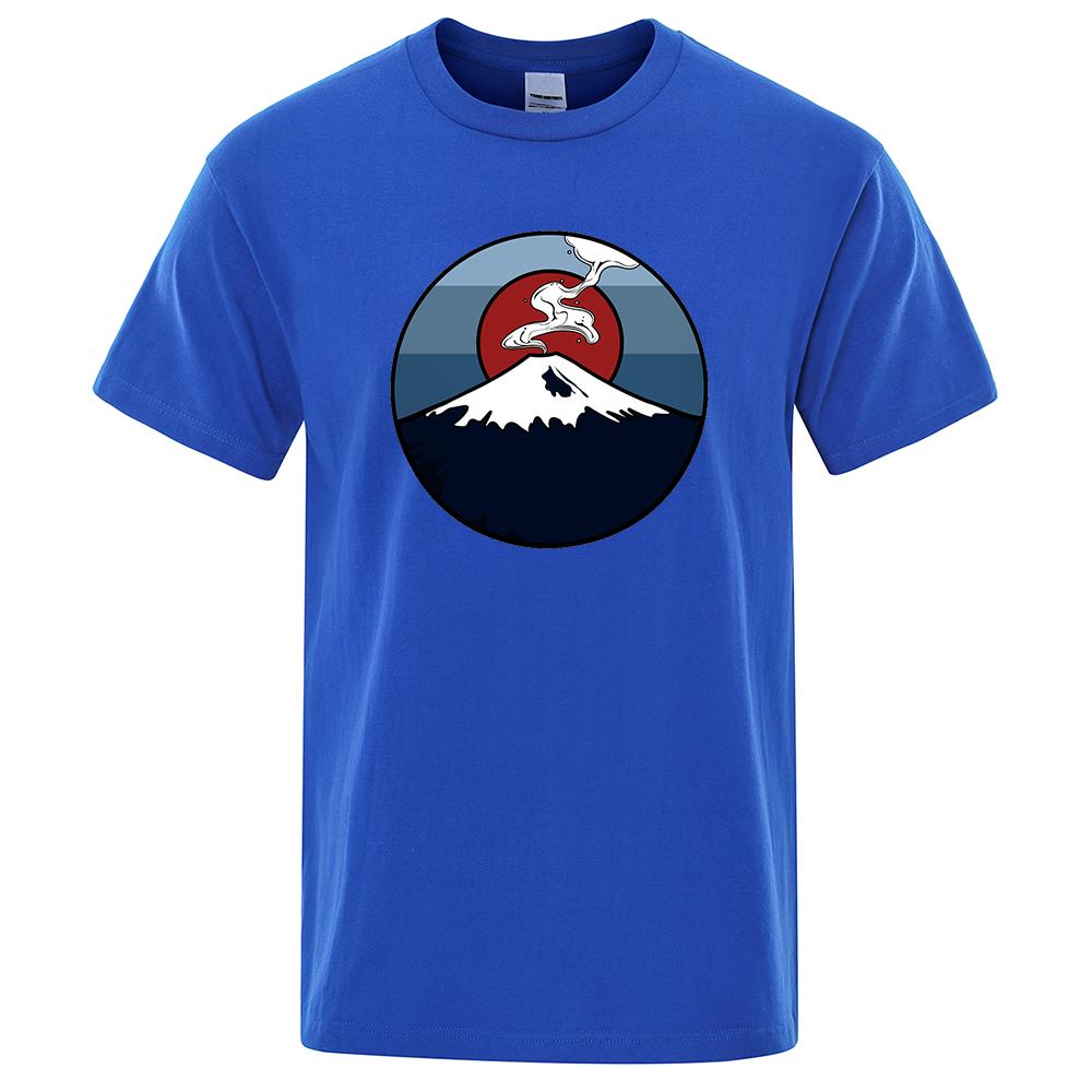 Mt. Fuji, Japan Men Women T Shirt Fashion Cotton Eco-Friendly T-Shirts Summer Tee Clothes Tshirt Oversize Loose T Shirts