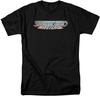 Men's Saturday Night Fever Logo T Shirt Through Black