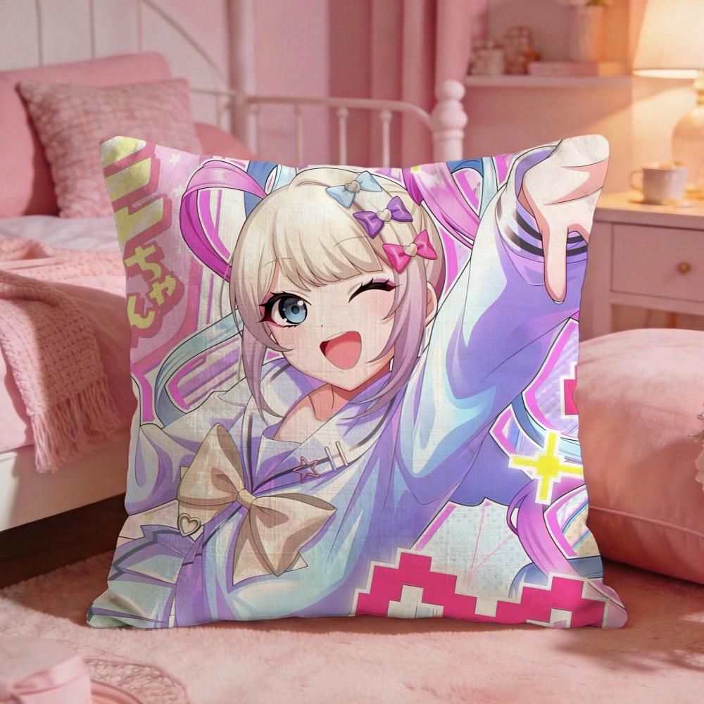 nNEEDY GIRL OVERDOSEs Cushion Cover Premium Comfort Reversible Pillow Cove Two In One Design for Any Room Car Interior