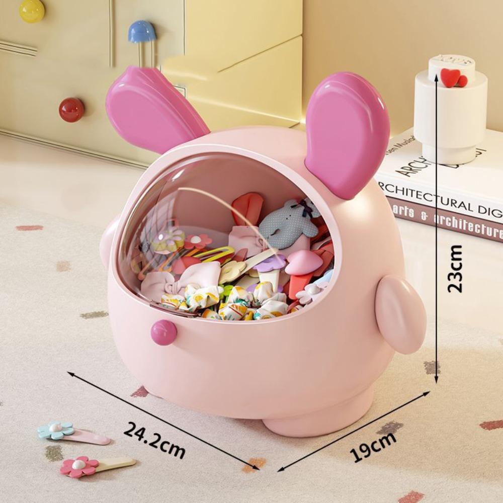 High-capacity Desk Organizer Bin Multifunctional Stationary Storage Cute Desktop Storage Box