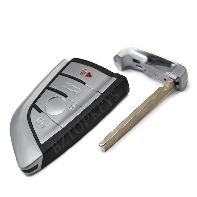 Replacement Car Key Blank Cover Forbmw X1 X5 X6 F15 X6 F16 1 2 3 4 5 6 7 8 Series F48 F39 Cas4 Cas4+ Fem Remote Key Shell Case