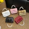New sweet bow shoulder messenger bag fashion bag women's bag chain change bag