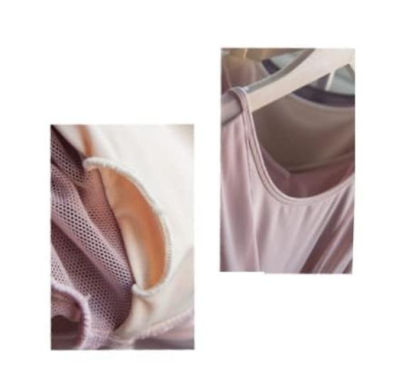 ProDance Dark Purple and Pink Long Sleeve Ballet Leotard PLHI008M Dark (M, Purple)