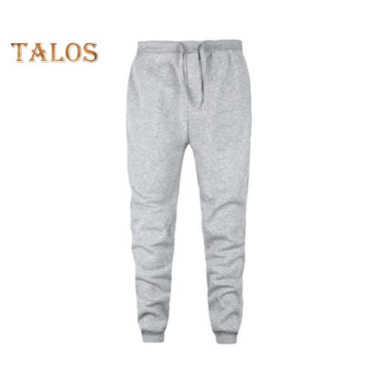 

Мужские спортивные брюки, однотонные, с резинкой на щиколотке, свободные брюки с завязками на талии и усиленными карманами для ежедневных тренировок L серый