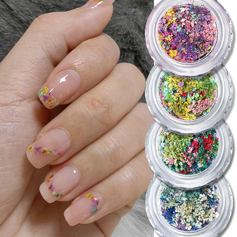1 cutie Nail Art Decoratiuni florale Flori uscate delicate Decoratiuni Nail Art Rafinate Nail Art Frumusete pentru farmece Accesorii