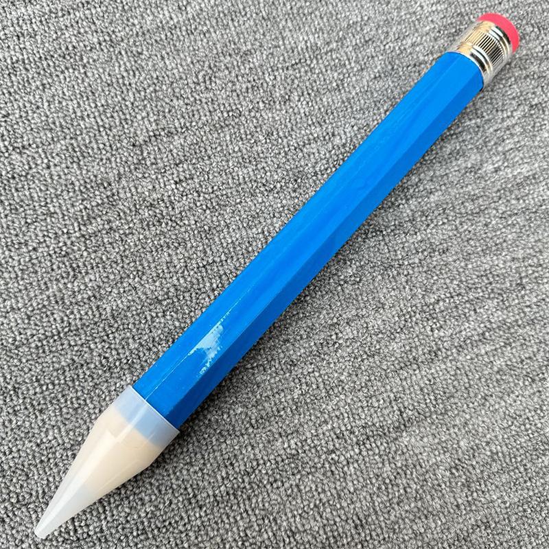 

Деревянный гигантский карандаш Большой деревянный карандаш Огромный карандаш Забавный подарок Новинка Игрушка Креативные канцелярские товары с ластиком синий