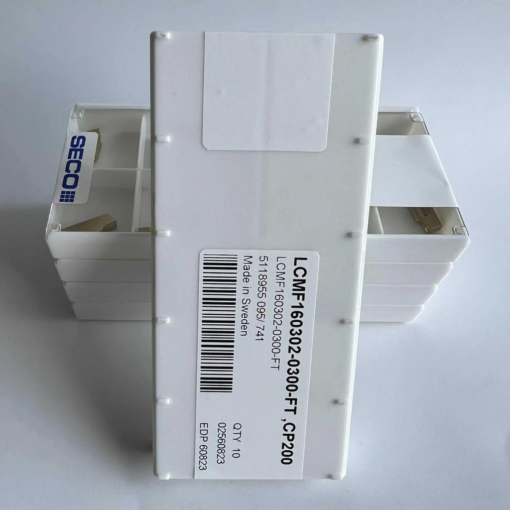 LCMF160302-0300-FT, CP200 / Industrial indexable Carbide Inserts 10 Pcs