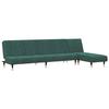 VidaXL Set of Sofas 2 Pcs Dark Green Velvet 3216297