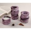 Striped Cylinder Tealight Holder Molds Cylinder Candlestick Molds