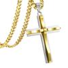 2026 Jewelry Double Cross Pendant Personality Trendy Men Necklace Jewelry Wear Accessories