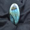 Natural Labradorite Loose Gemstone 77.05 Ct Oval Shape for Jewelry Making and Gem Collections