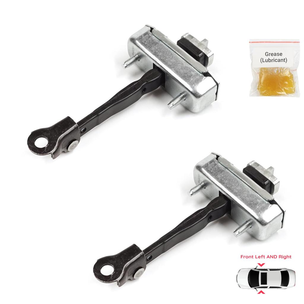 EDP1546-1 2 Pieces Front Door Stop Check Assy Limiter Strap for Toyota Sequoia MK2 XK60 2008-2022 Tundra MK2 XK50 2007-2021 4-Door 68620-0C023