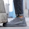 Fashion  Steel Toe Anti-smash Anti-stabbing Men Safety Shoes Breathable Work Boots Wear-resistant Male Footwear Sneakers