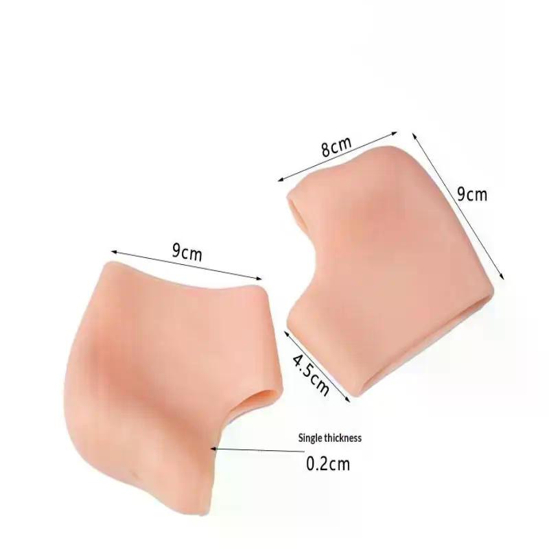 Day & Night Comfort with Washable Silicone Heel Protectors | Two Sets for Men & Women