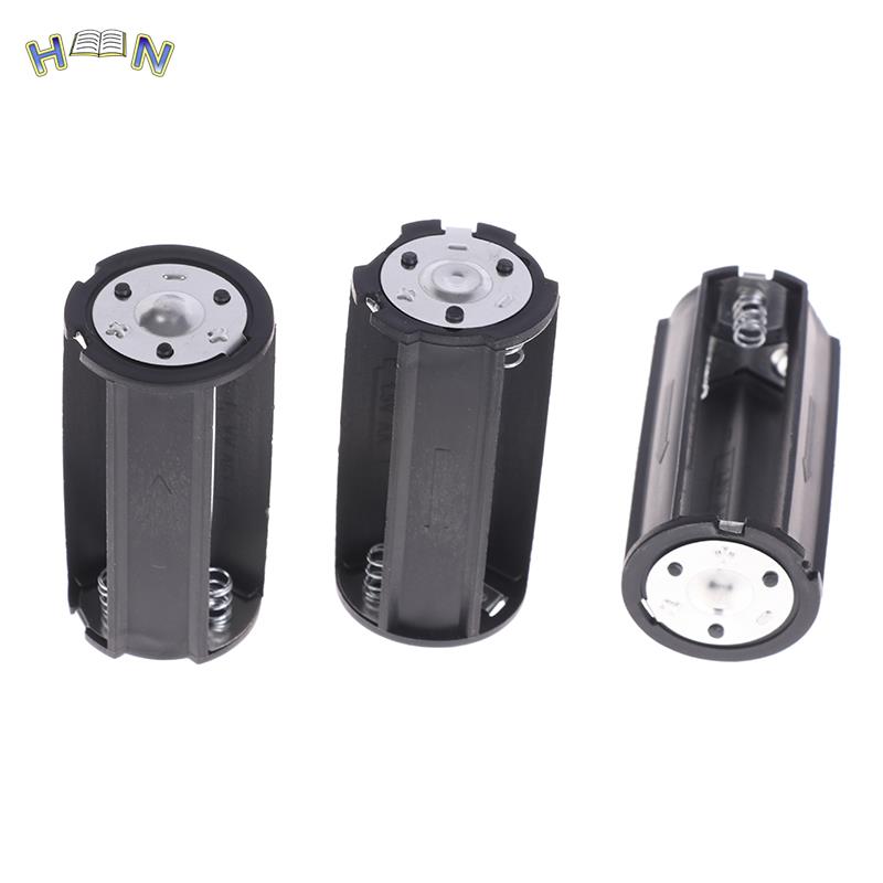 1Pc/3Pcs 3x AA to D Size Battery Adapter Converter Holder Case Box