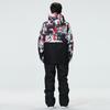 Costum de schi pentru bărbați nou, iarnă, în aer liber, rezistent la vânt, impermeabil, cald, gros, o singură bordă, jachetă de schi + pantaloni