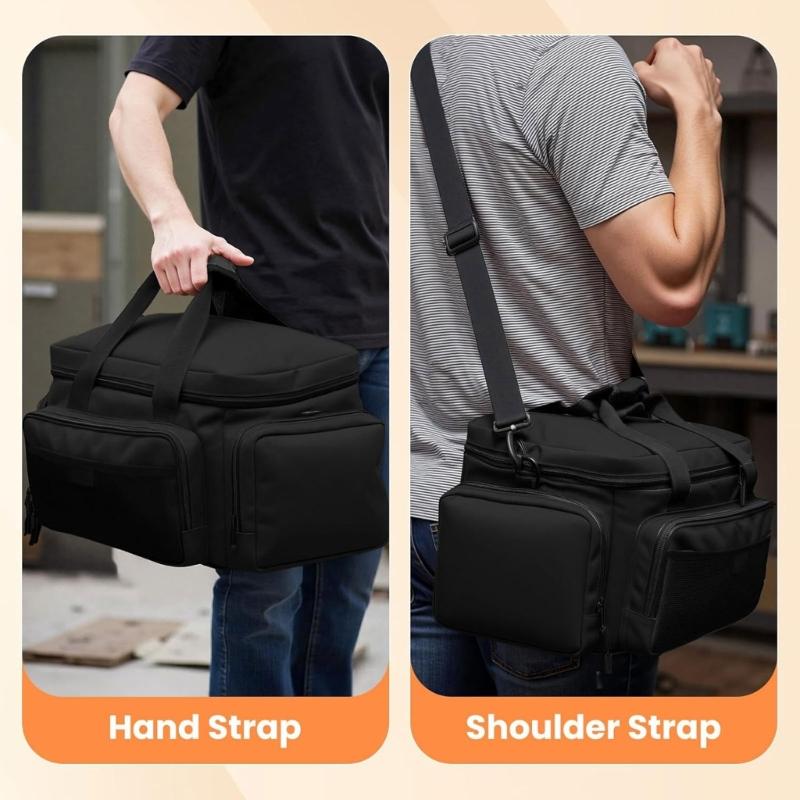 Practical Tool Organizers With Wide Opening And 8 Side Pockets For Easy Access To Tools And Organized Storage