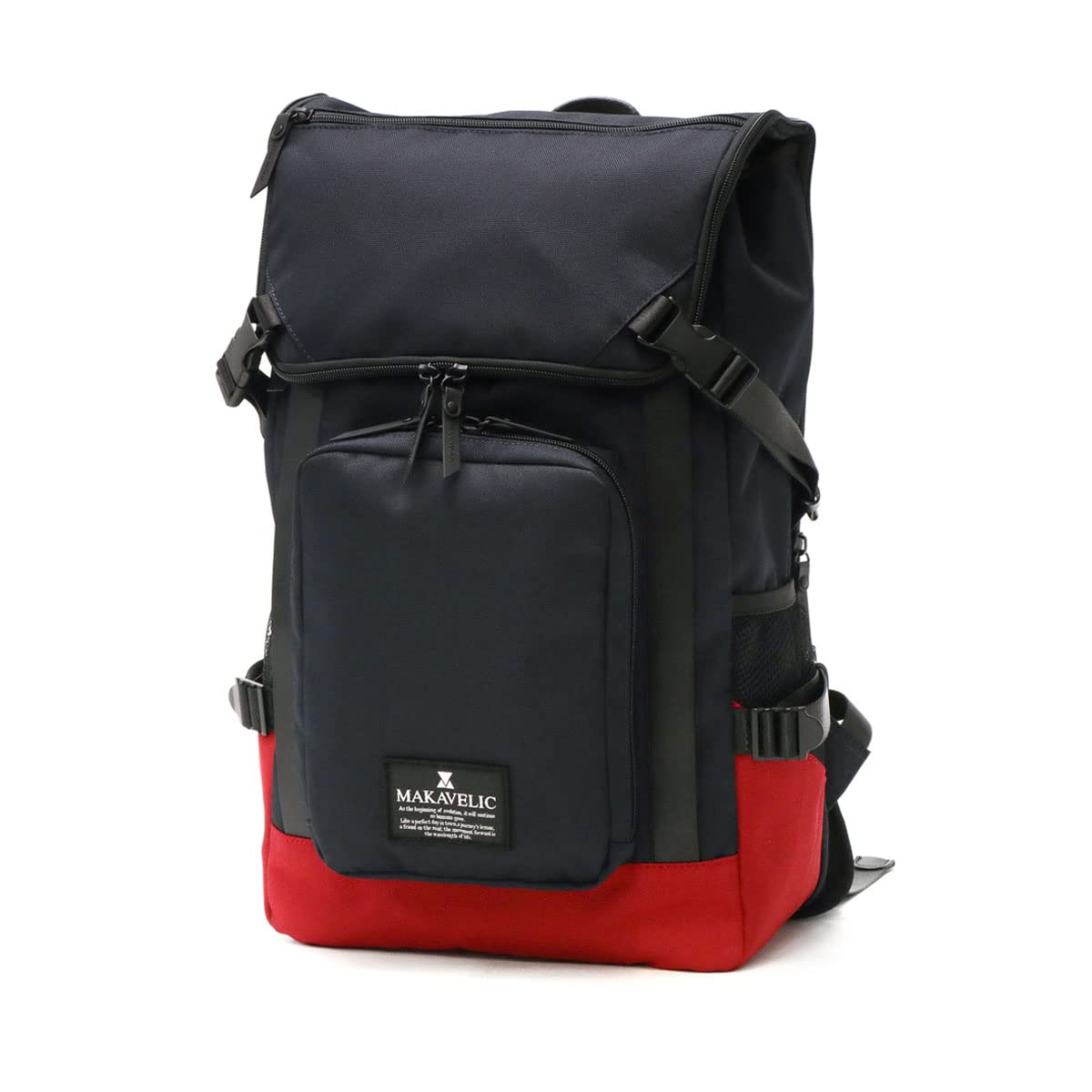 

[Макиавеллистский] Рюкзак DOUBLE LINE3 BACKPACK DARK.NAVYRED (+941)