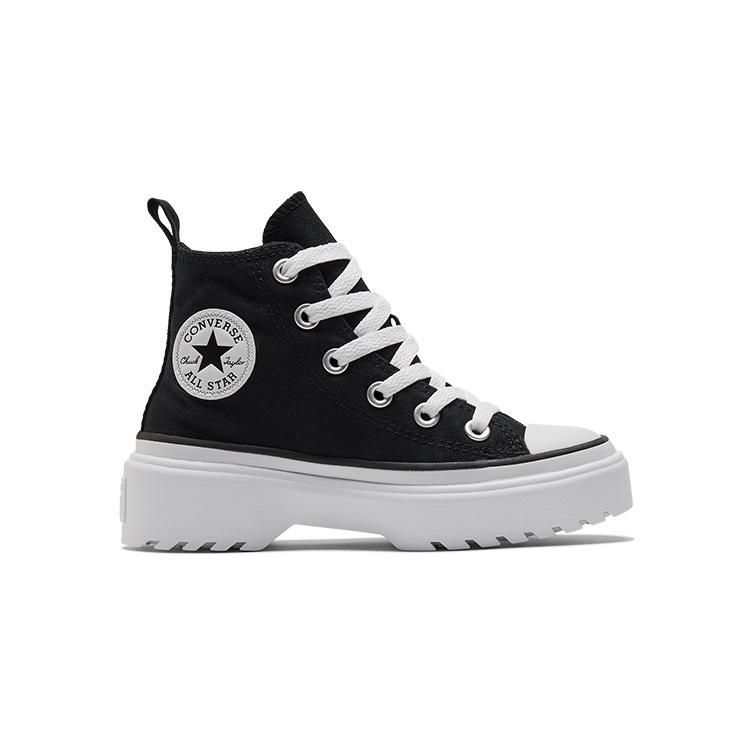 New Converse Chuck Taylor All Star Lugged Lift Platform High PS 'Black White' A03846C