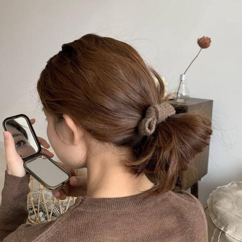 Вязаная лента-конфета для волос 4 шт. 4P evenly