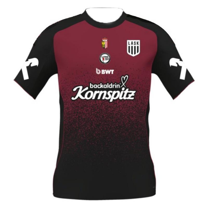 2026 LASK Team Uniform Österreichische Liga Fan Edition Kurzarm Atmungsaktiv Schnelltrocknend Sport T-Shirt S