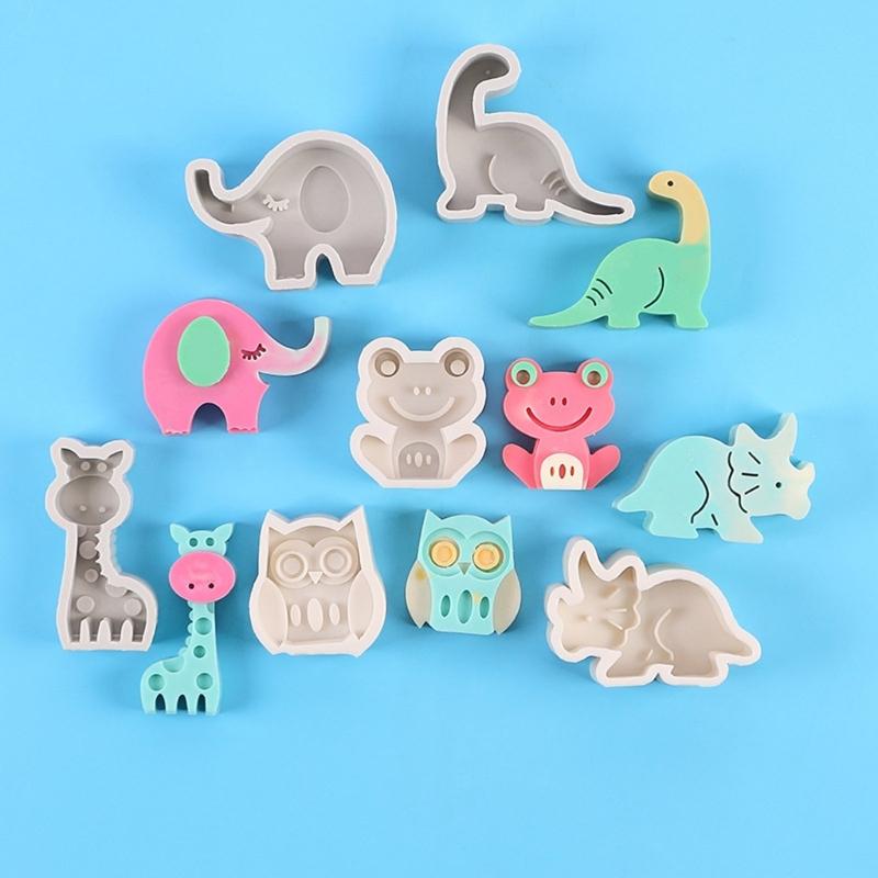 Animal Series Fondant Mold Biscuits Mold DIY Cartoon Press Baking Mold Birthday Cookie Tools Cake Decorating Tools