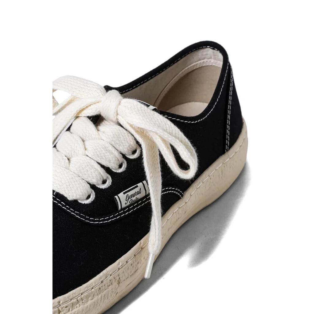 S14FW703-black Maison MIHARA YASUHIRO COLORADO Canvas Low-Top Sneakers (Men's)