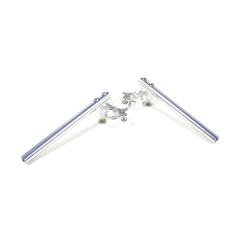 OVER RACING Sport Riding Handlebar Kit Handlebar Up Silver for CBR400R (Handlebars, Clamps, Spacers) [NC47] (2013-2016) 55-10-11