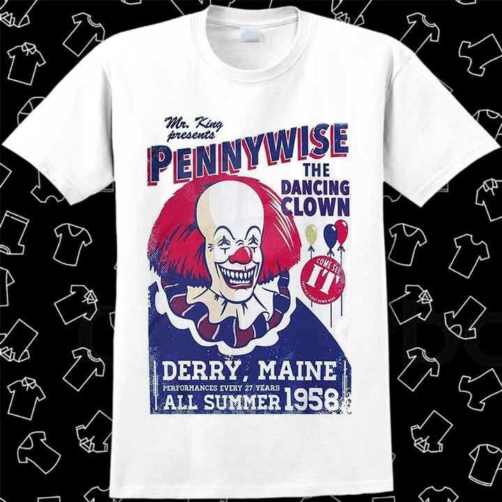 Pennywise The Dancing Clown Stephen Kings It T Shirt Meme Gift Best Seller 963 L