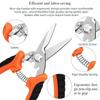 3pcs Stainless Steel Pruning and Gardening Tool Set, Suitable for Pruning Thick Branches of Garden Fruit Trees