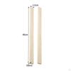 2 Pieces 40cm Wooden Rolling Pin Guides Kitchen Tools Noodles for Dough Thickness Ceramic Clay