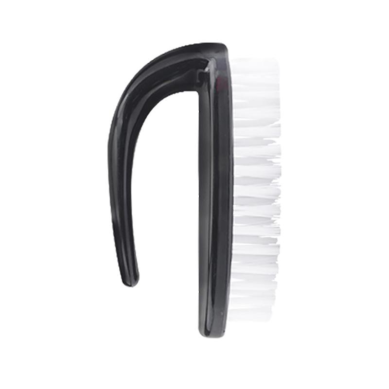 1 stk Neglebørster Neglekunst Manikyr Pedikyr Myk Fjern Støv Pudder Rengjøringsbørste Verktøy Gjennomsiktige Hornbørster