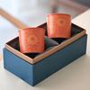 Red Festive Tangled Lotus Straight Teacup Master Cup Cola Hand Cup Holding Cup Large Capacity Personalized Wedding Cup