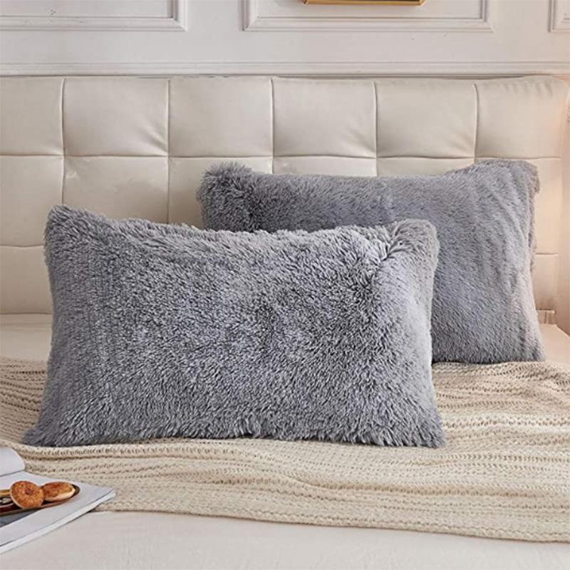 1pcs Soft Breathable Tie Dye Plush Pillowcase Warm Winter Pillow Case for Bedroom Sofa Home Decor Cushion Cover