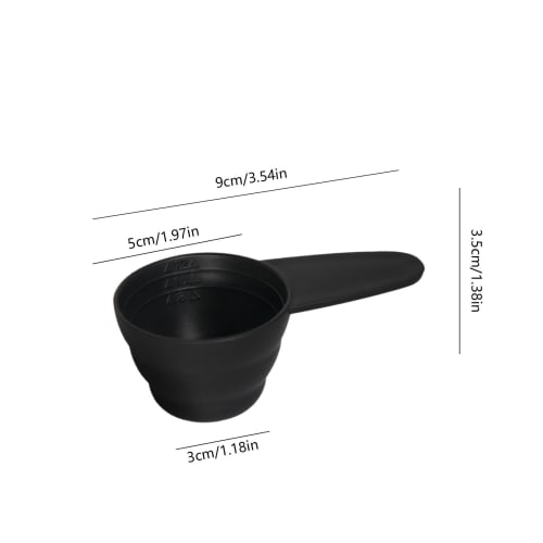 Gerinkoken Portion Control Serving Spoon, Coffee Scoop for Ground Coffee - Coffee Bean Measuring Spoon, Food-Grade Measuring Tablespoon for Portion Co