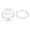 uxcell Hub Ring, 2.6 inch (67.1 mm) / 2.2 inches (56.1 mm), Wheel Hub