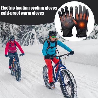 Guantes Calefactables USB 3 Modos Ajustables Transpirables Calentador de Manos Dedo Completo Eléctricos Trabajo Esquí Aire Libre Senderismo Camping Ciclismo