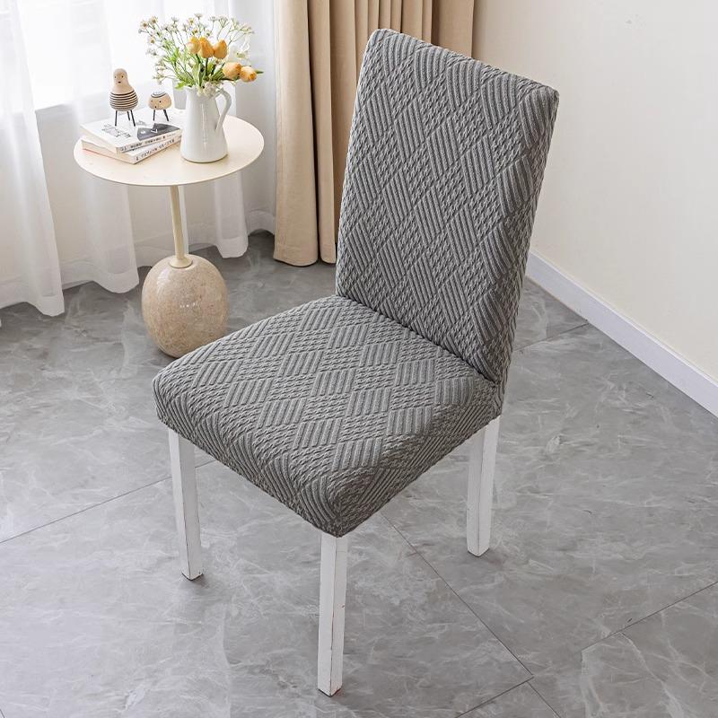 Chair Cover Universal Dining Chair Cover Universal Elastic Seat Cover Thickened Dining Table and Chair Household Stool Cover Backrest